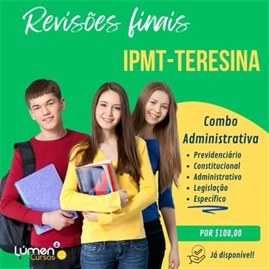 IPMT - Combo Revisões Finais - ADMINISTRATIVA